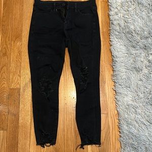 American Eagle ripped jeans